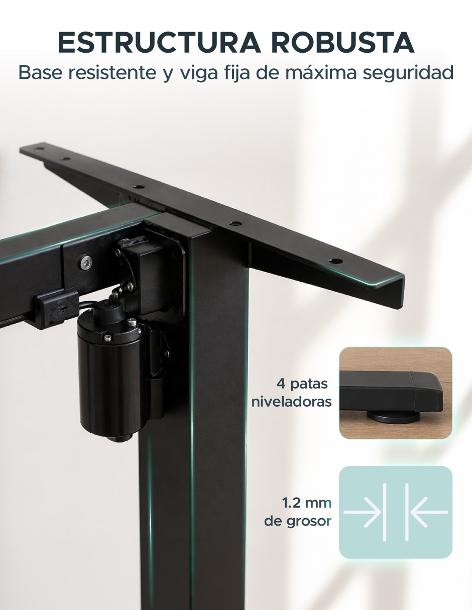 Escritorio armable de madera 3